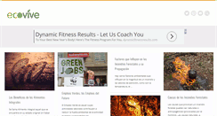 Desktop Screenshot of ecovive.com